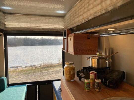 Kochen im Camper flexibler Ausbau für den Kastenwagen